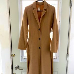 Camel Wool Winter Coat